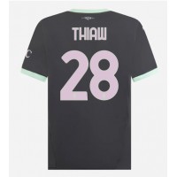 Billiga AC Milan Malick Thiaw #28 Tredje fotbollskläder 2024-25 Kortärmad